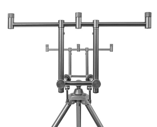 Tripod Delphin TPX3 Silver für 3 Ruten