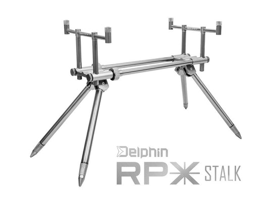 Rodpod Delphin RPX Stalk Silver Buzzer bar für 2 ruten