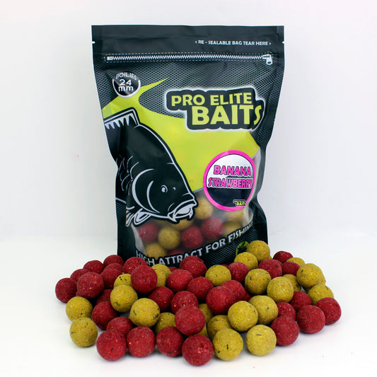 BOILIES CLASSIC 24 MM BANANA & STRAWBERRY - 800 GR
