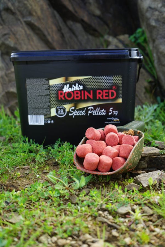 GOLD SPEED PELLETS 20 MM ROBIN RED  - BUCKET 5 KG