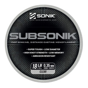 SUBSONIK CLEAR 18LB 3000M 0.35mm CLEAR
