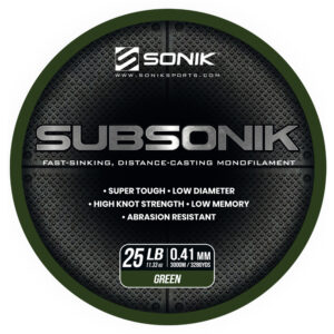 SUBSONIK GREEN 25LB 3000M 0.41mm GREEN