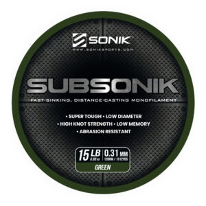 SUBSONIK GREEN 15LB 1200M (0.31mm) GREEN