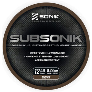 SUBSONIK BROWN 12LB 3000M 0.28mm BROWN