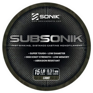 SUBSONIK CAMO 15LB 3000M 0.31mm CAMO