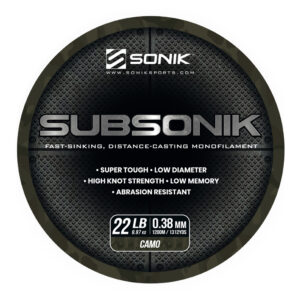 SUBSONIK CAMO 22LB 1200M 0.38mm CAMO