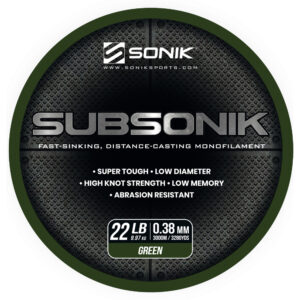 SUBSONIK GREEN 22LB 3000M 0.38mm GREEN
