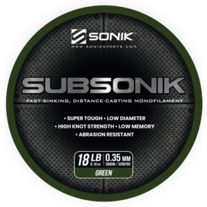 SUBSONIK GREEN 18LB 3000M 0.35mm GREEN