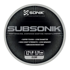 SUBSONIK CLEAR 12LB 3000M 0.28mm CLEAR