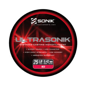 ULTRASONIK MONORED 25LB680m 0.42mm MONO RED