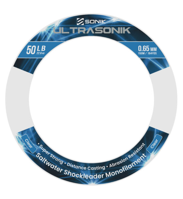 ULTRASONIK SHOCKCLR50LB 150m 0.65mm SHOCK CLEAR