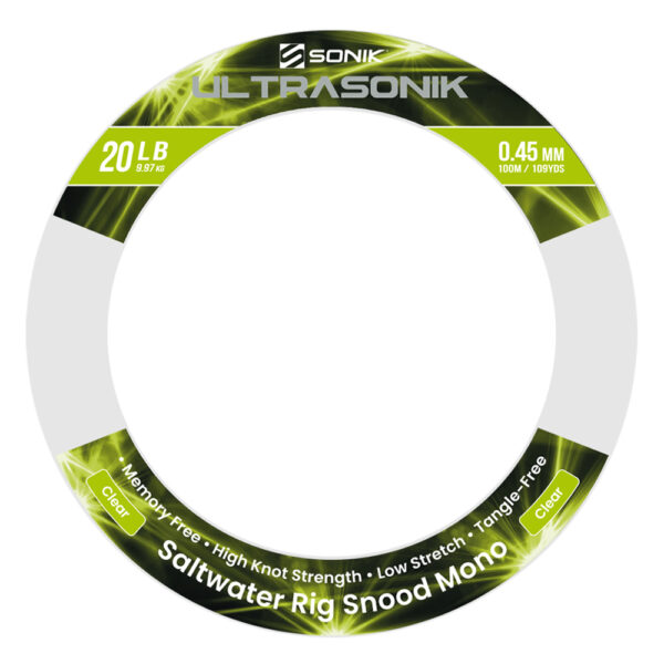 ULTRASONIK SNOOD 20LB 100m 0.45mm SNOOD