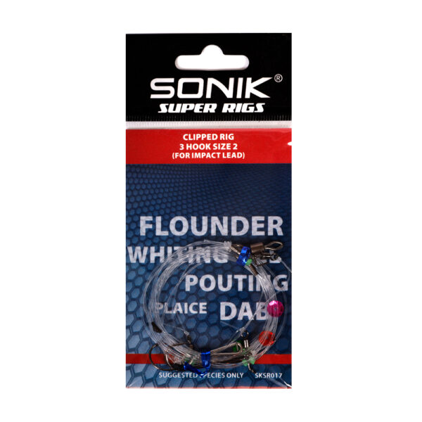 3 HOOK CLIPPED(Impact Lead) SIZE 2