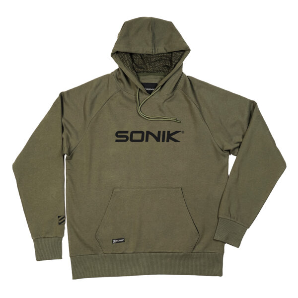 SONIK  HOODY GREEN-M M