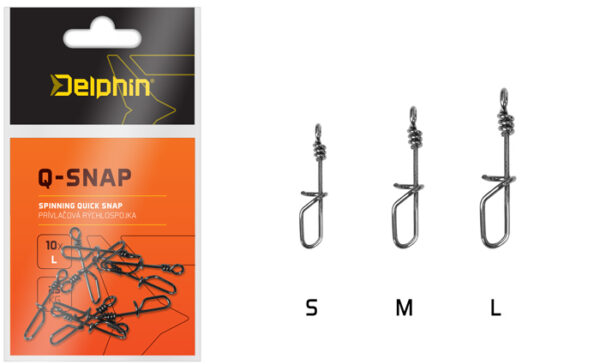 Wirbel und Snaps Delphin Q-SNAP / 10St./ 0,6mmS – Bild 2