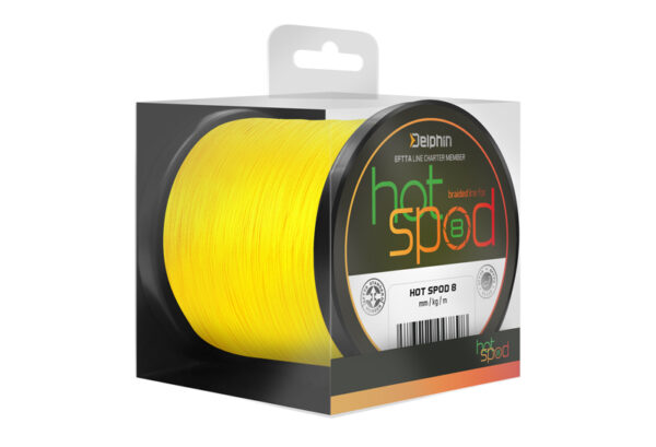 Delphin HotSPOD 8 / gelb0,14mm 9,6kg 300m – Bild 2