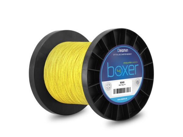 Delphin BOXER 4 / Fluo gelb0,60mm 52,6kg 1100m – Bild 2