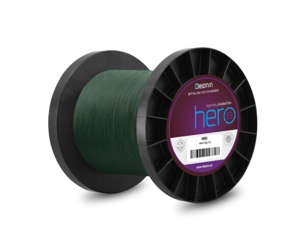 Delphin HERO 8 / grün0,14mm 8,2kg 1000m – Bild 2