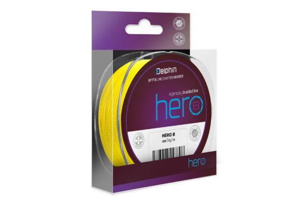 Delphin HERO 8 / Fluo gelb0,12mm 8,2kg 300m – Bild 2