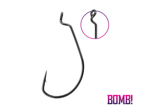 Haken Delphin BOMB! OFFSpin / 5St.5/0 – Bild 2