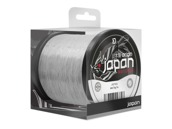 Monofil Delphin JAPAN Origin / Ultra Clear0,330mm 8,23kg 600m – Bild 2