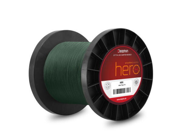 Delphin HERO grün0,14mm 9,1kg 1000m – Bild 2