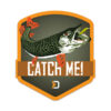 Aufkleber Delphin CatchME! HECHT9x8cm – Bild 2