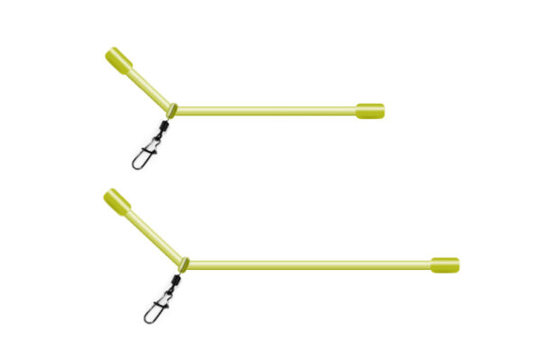 Anti-Tangle Boom Feeder Delphin small style / 3St.M/85mm – Bild 2