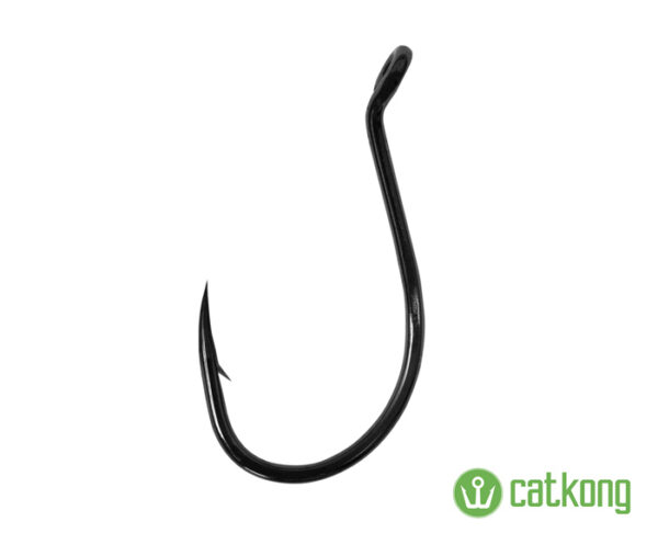 Wels-Einzelhaken CATKONG SuPOWER / 4St.6/0 BEND-O – Bild 2