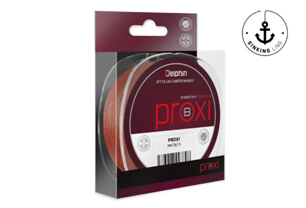 Delphin PROXI 8 braun0,08mm 4,8kg 130m