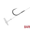 Vorfach Delphin FLR Quickstop / 6St.8cm / 0,30mm / BARB #4 – Bild 2