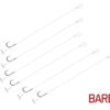 Vorfach Delphin FLR Quickstop / 6St.8cm / 0,30mm / BARB #4 – Bild 3