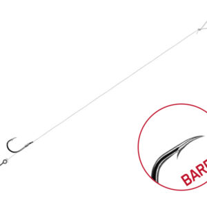Vorfach Delphin FLR Sting / 6St.12cm / 0,25mm / BARB #6 / Sting 7mm