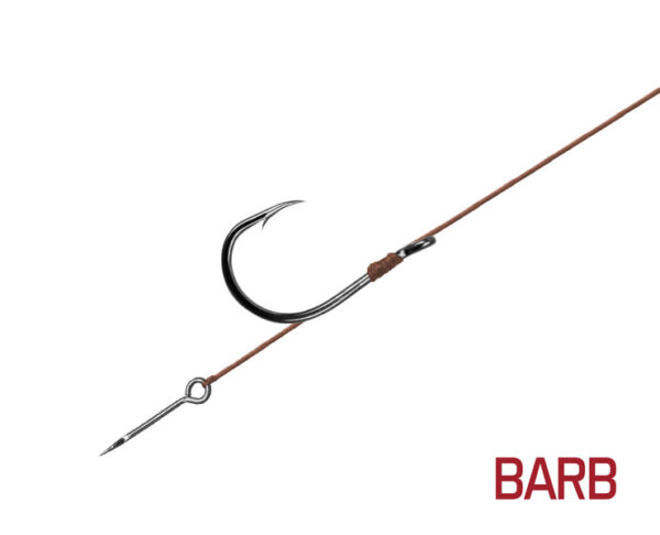 Vorfach Delphin Proxi Sting / 6St.12cm / 0,10mm / BARB #10 / Sting 5mm – Bild 2