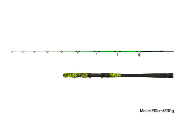 Delphin MONSTRO II / 2 Teile210cm/200g – Bild 2