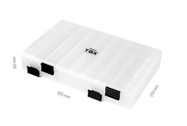 Kunstköderbox Delphin TBX Duo 355-16P Clip355x231x60mm