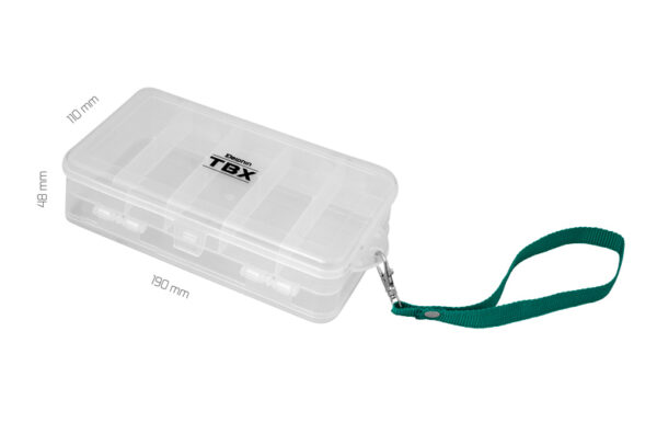 Kunstköderbox Delphin TBX Duo 190-6P190x110x48mm