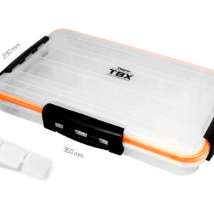 Kunstköderbox Delphin TBX One 360-4P Clip WP360x230x50mm