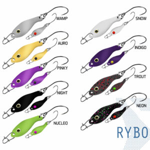 Spoon Delphin RYBO0.5g AURO Hook #8