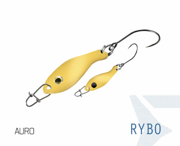 Spoon Delphin RYBO0.5g PINKY Hook #8 – Bild 3