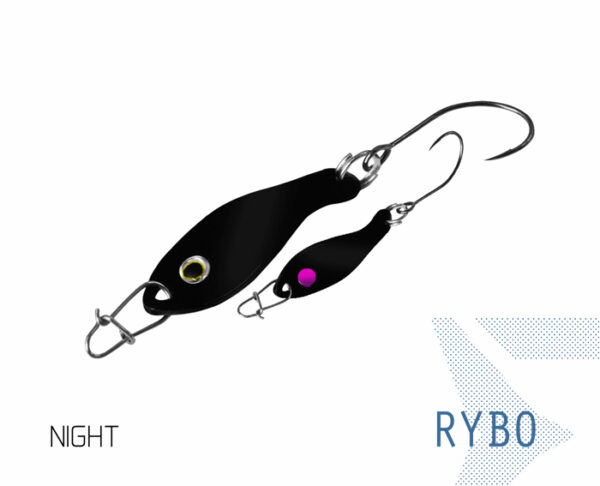 Spoon Delphin RYBO0.5g PINKY Hook #8 – Bild 5