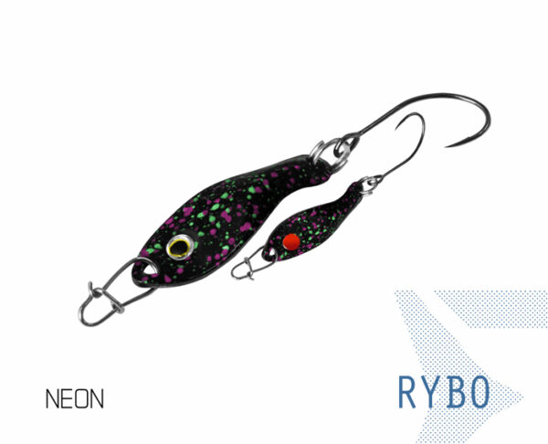 Spoon Delphin RYBO0.5g PINKY Hook #8 – Bild 10
