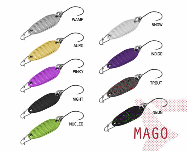 Spoon Delphin MAGO2g NIGHT Hook #8