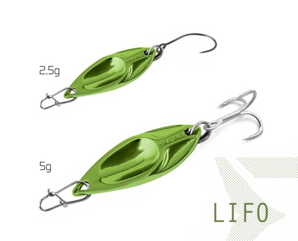 Spoon Delphin LIFO5g SNOW hook #8 – Bild 13