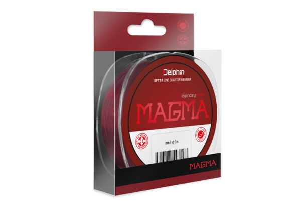 Monofil Delphin MAGMA / bordeaux0,286mm 6,8kg 200m