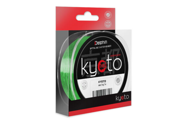 Monofil Delphin KYOTO / Fluo grün0,234mm 4,7kg 200m