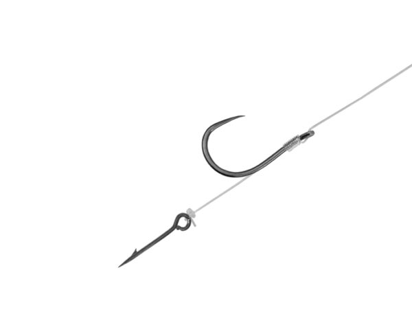 Vorfach Delphin FLR Sting / 6St.8cm / 0,22mm / B-LESS #10 / Sting 5mm – Bild 2