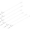 Vorfach Delphin FLR Sting / 6St.8cm / 0,22mm / B-LESS #8 / Sting 5mm – Bild 3