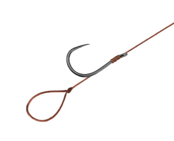 Vorfach Delphin Proxi Loop / 6St.8cm / 0,10mm / B-LESS #6 – Bild 2