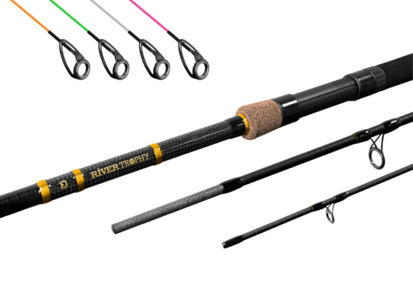 Delphin RIVER Trophy NXT + 4 Spitzen300cm/160g/3 Teile